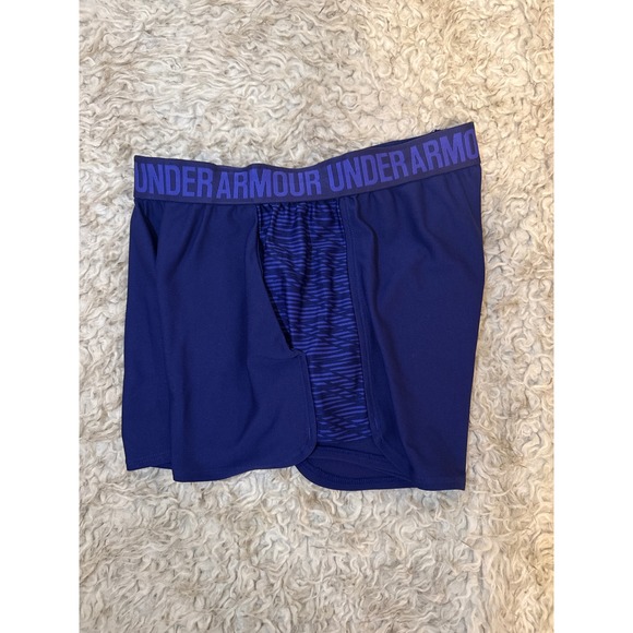 Under Armour Womens Blue Athletic Shorts-Size Small - Picture 3 of 6